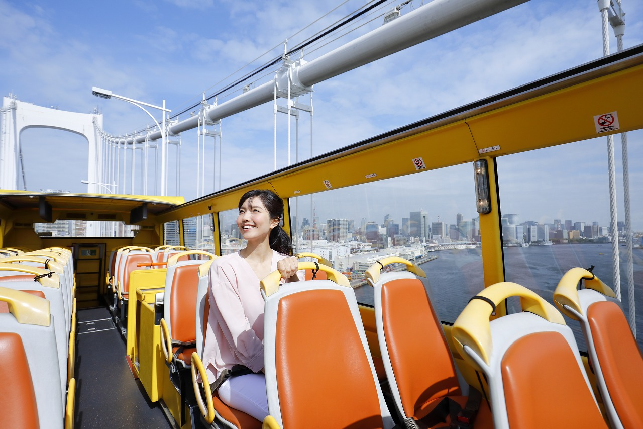 [Double-Decker Open-Top Bus] TOKYO Panoramic Drive: Rainbow Bridge & Ginza - Photo 1 of 5