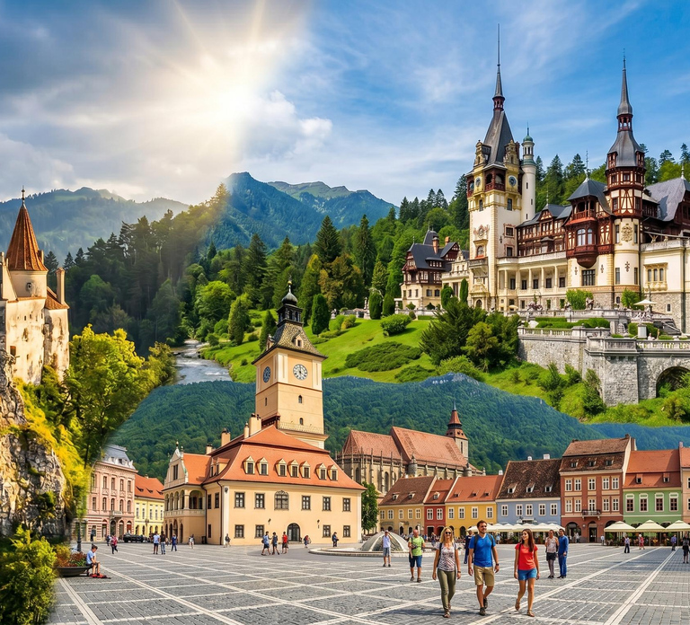 Dracula's Castle, Peles & Brasov Day Trip from Bucharest - Photo 1 of 9