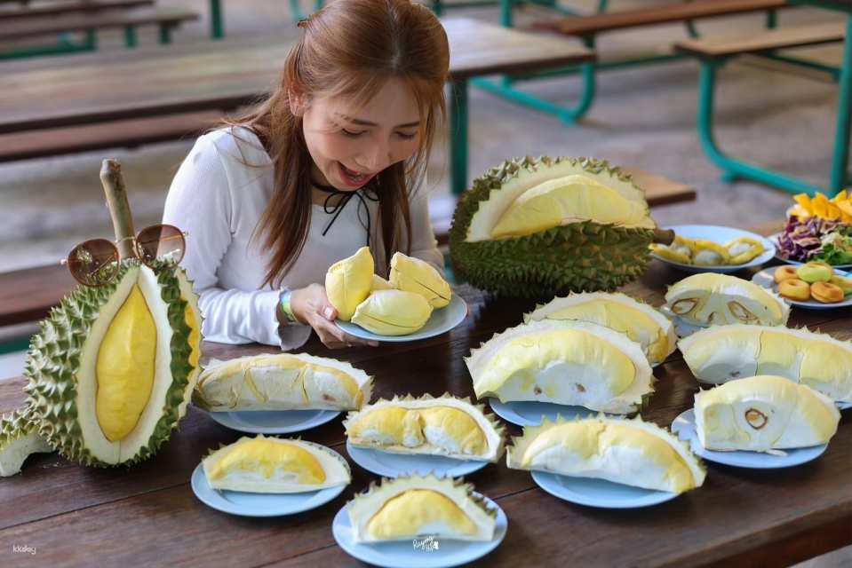 Durian Buffet at Suphattraland Farm and Pattaya Tour | Thailand - Photo 1 of 10