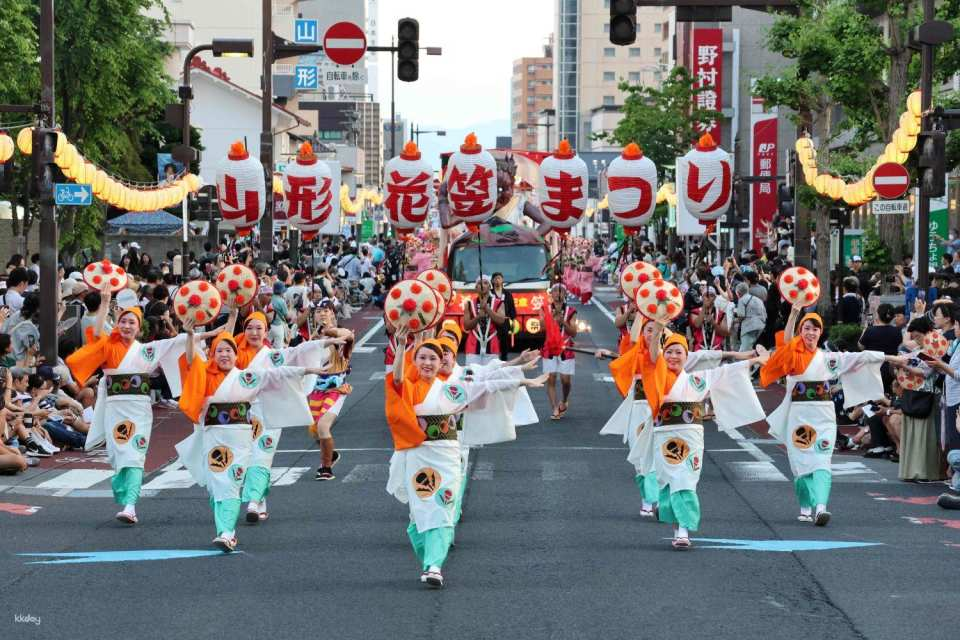 Experience the Magic of the Yamagata Hanagasa Festival : Wear Yukata, Enjoy Dance, and Feast in Yamagata! - Photo 1 of 11