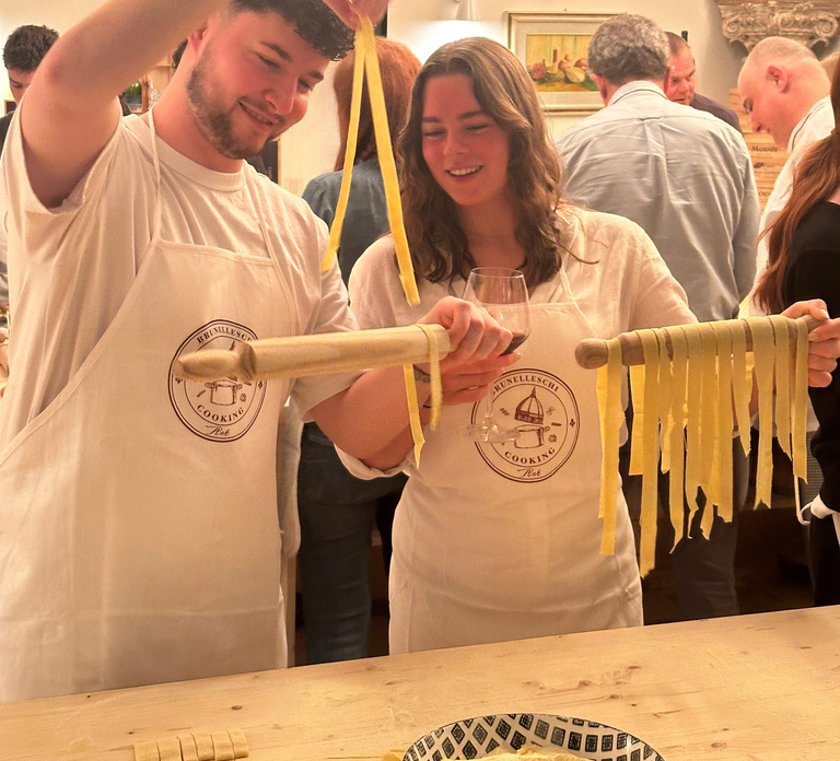Florence: Pasta Cooking Class with Unlimited Wine - Photo 1 of 10