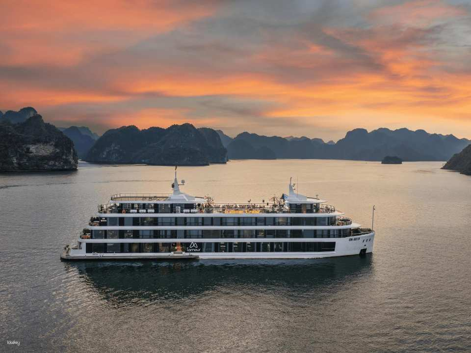 [FREE UPGRADE OFFER] Lamour Cruise 5-Star 2D1N | Explore Ha Long Bay, Sung Sot, Ti Top & Tranditional Musical Performance, Luxury Experience | Vietnam - Photo 1 of 10