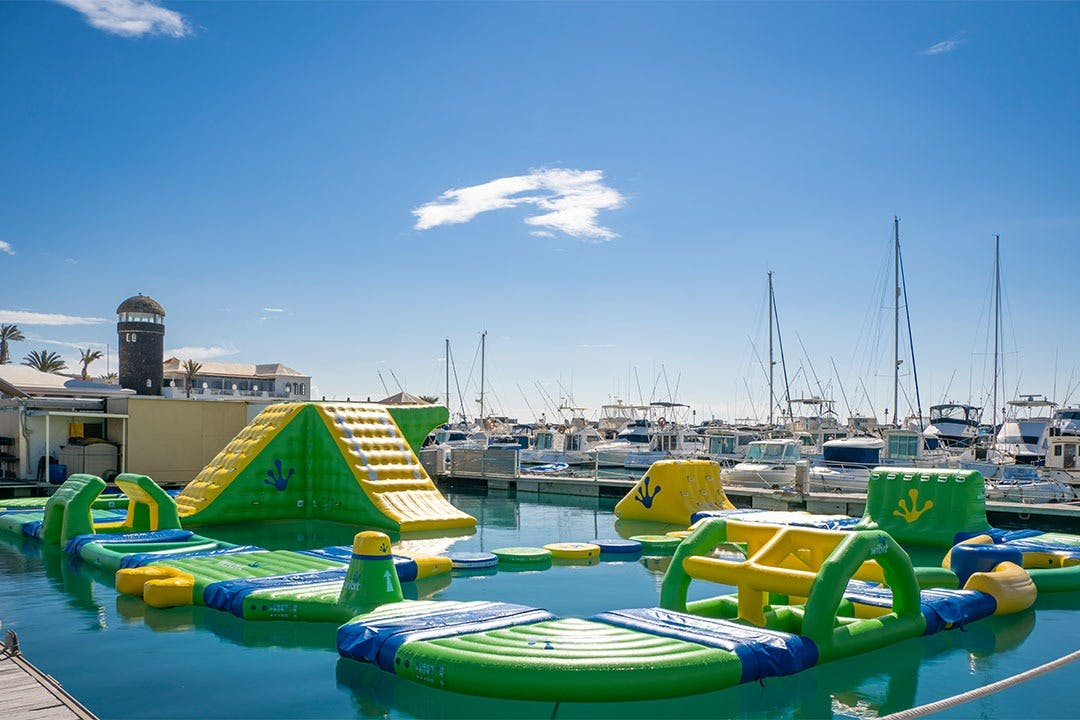 Fuerteventura: Puerto Castillo Floating Waterpark - Photo 1 of 6