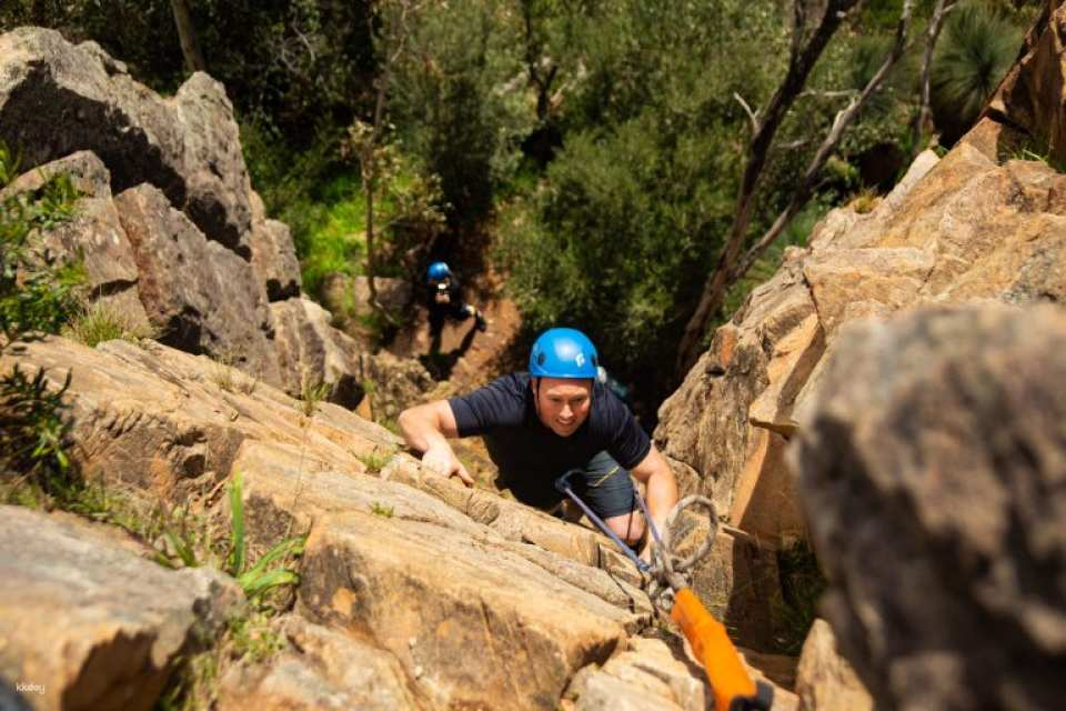 Full-Day Rock Climbing & Abseiling Adventure at Morialta or Onkaparinga | South Australia - Photo 1 of 6