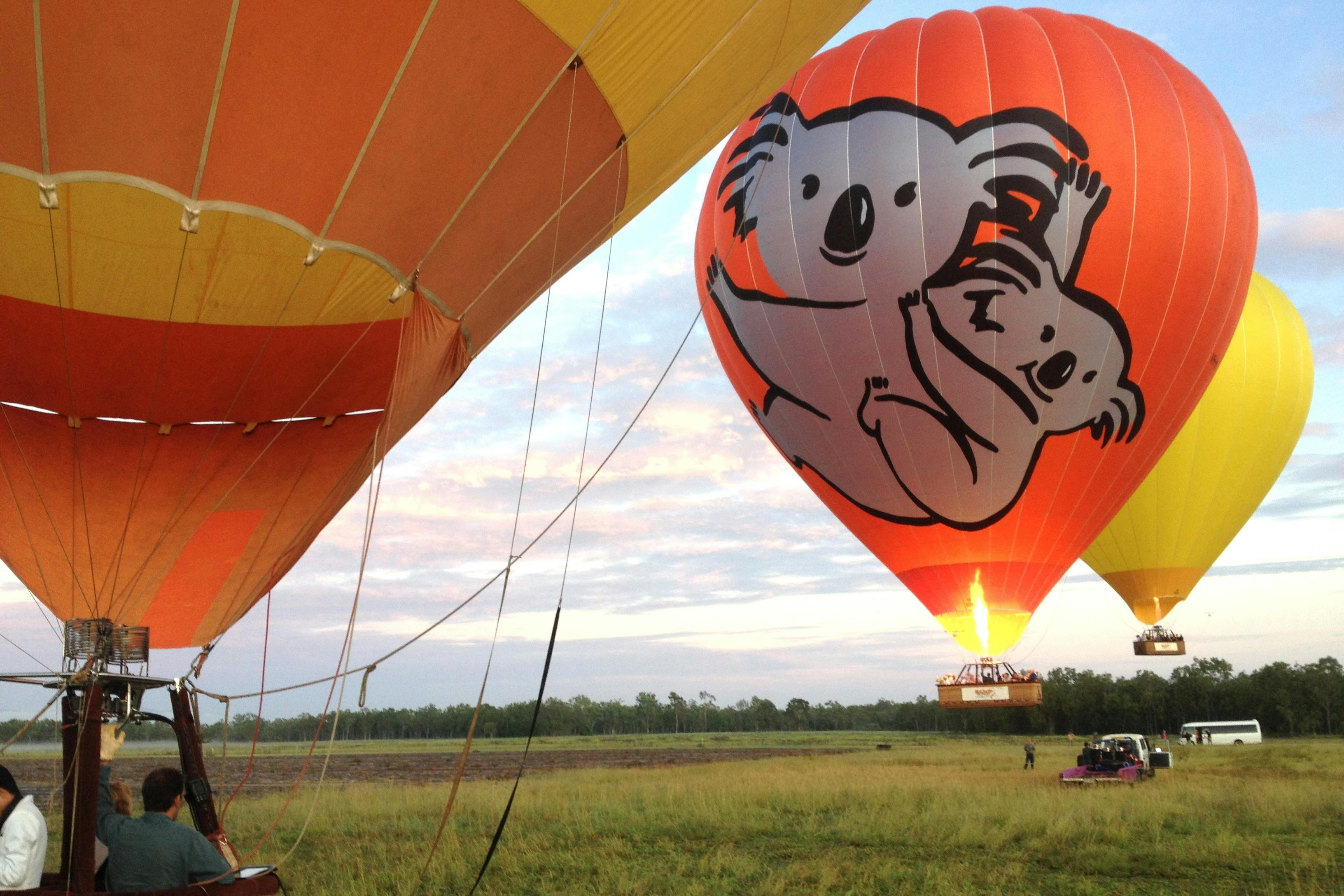 Gold Coast: Hot Air Balloon Experience + Drink - Photo 1 of 8