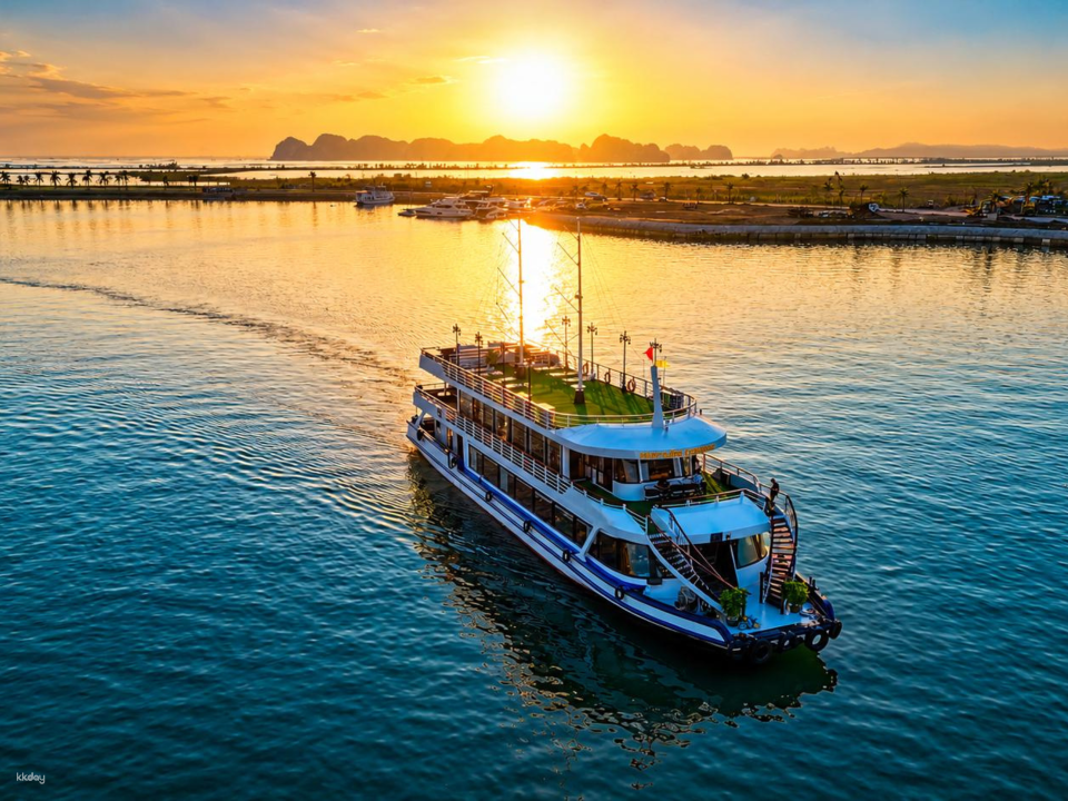 Ha Long Bay 5-Star Day Cruise with Buffet Lunch, Kayaking & Sunset Party | Depart from Hanoi & Halong - Photo 1 of 10