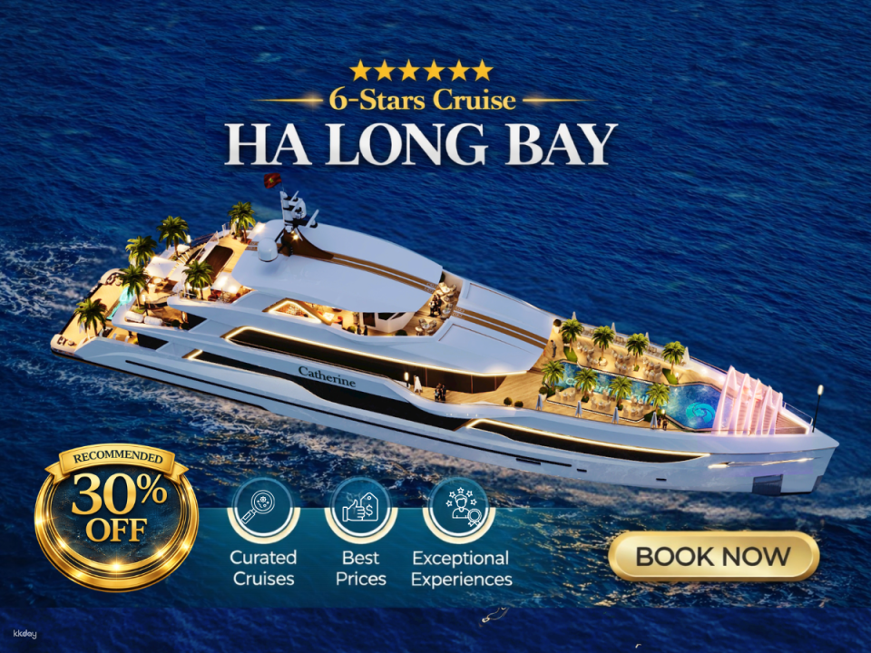 Ha Long Bay | 6-Star Luxury Day Cruise | Buffet, Cave, Island & Kayaking | Transfer Optional - Photo 1 of 10