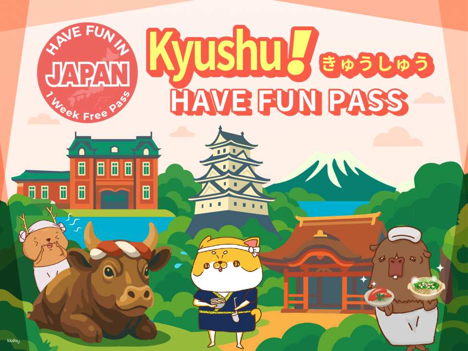 Have Fun in Kyushu 1 Week Free Pass - Photo 1 of 9