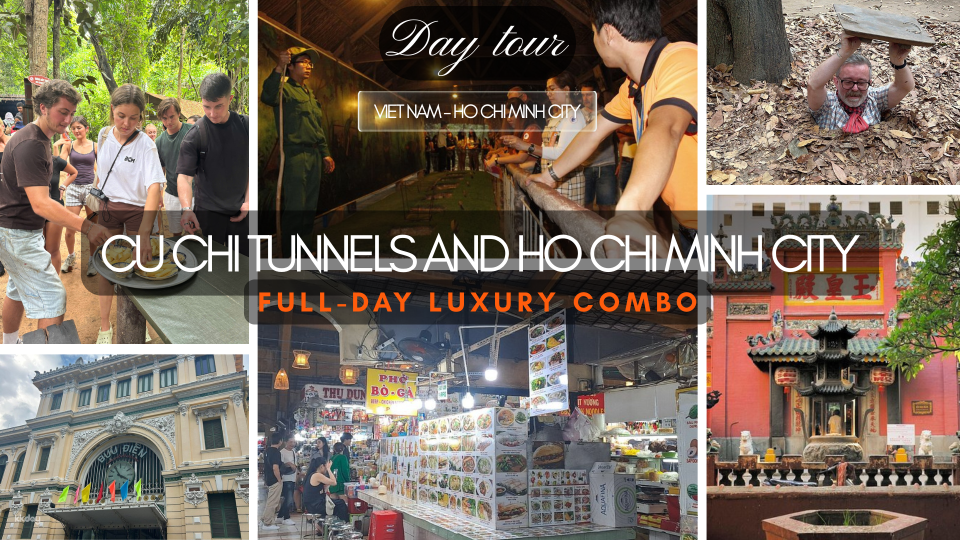 Ho Chi Minh | MAX 12 - Cu Chi Tunnels and Ho Chi Minh City Tour - Tapioca, Lunch Set Menu and 6 Must See Sites | Departure from HCM - Photo 1 of 10