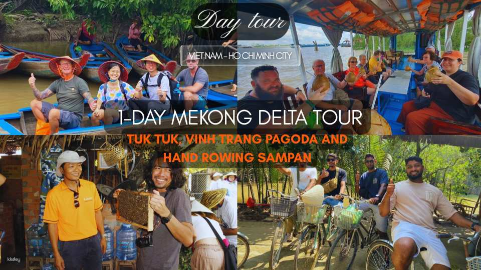 Ho Chi Minh | Mekong Delta Luxury Group Tour 4 Islands - KhotCake Cooking - Tuk Tuk - Boat | Departure from HCM - Photo 1 of 10
