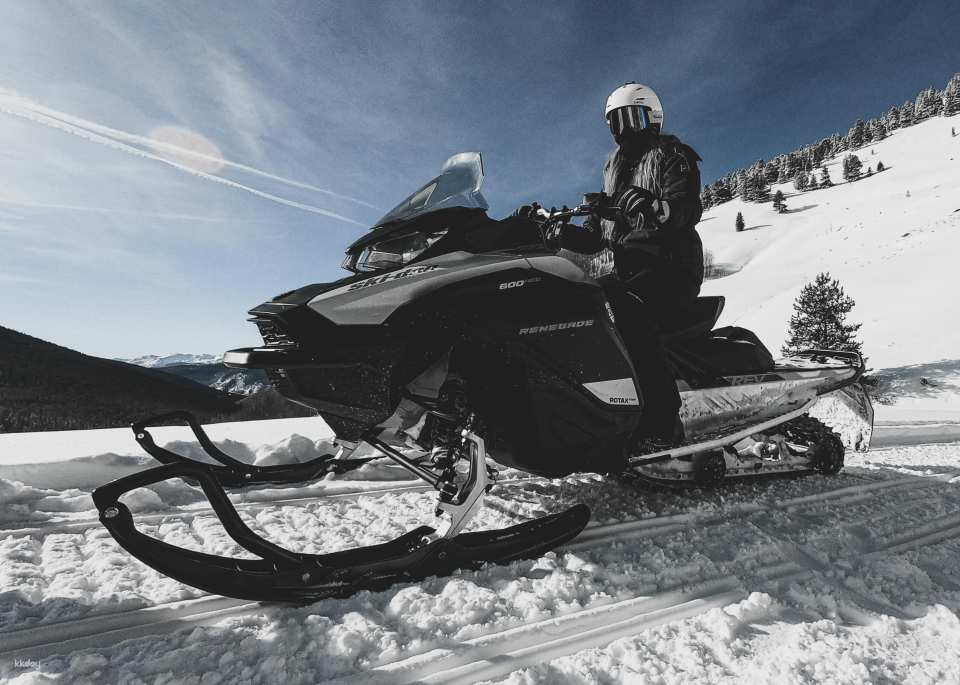 Hokkaido Biei Snowmobile Experience | SNOWBEAT Snow Park, Chiyoda Farm, Chinese/English/Japanese Service - Photo 1 of 10