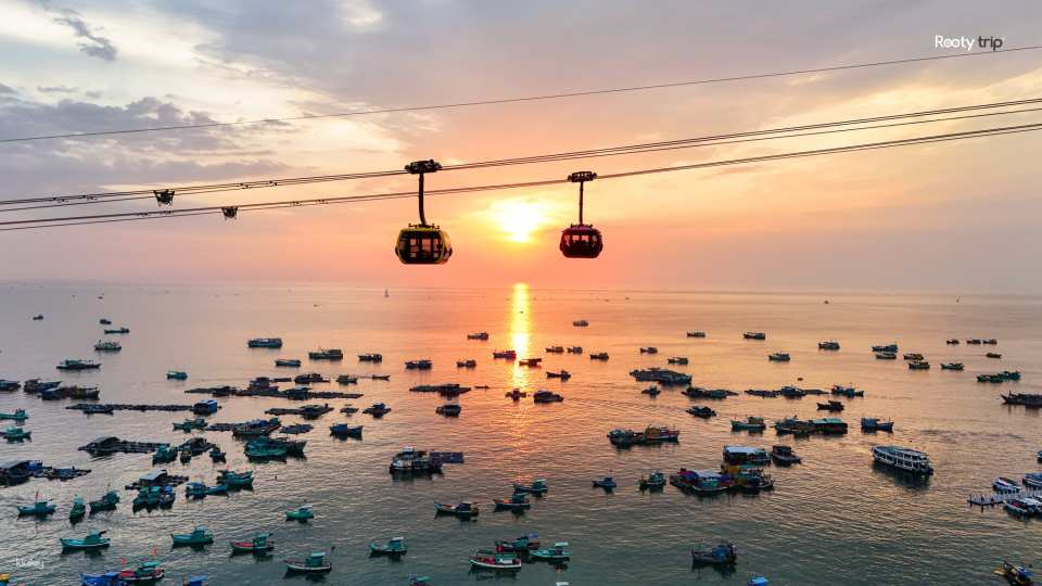 Hon Thom Cable Car, Aquatopia & Kiss Bridge 1-Day Tour - Photo 1 of 10