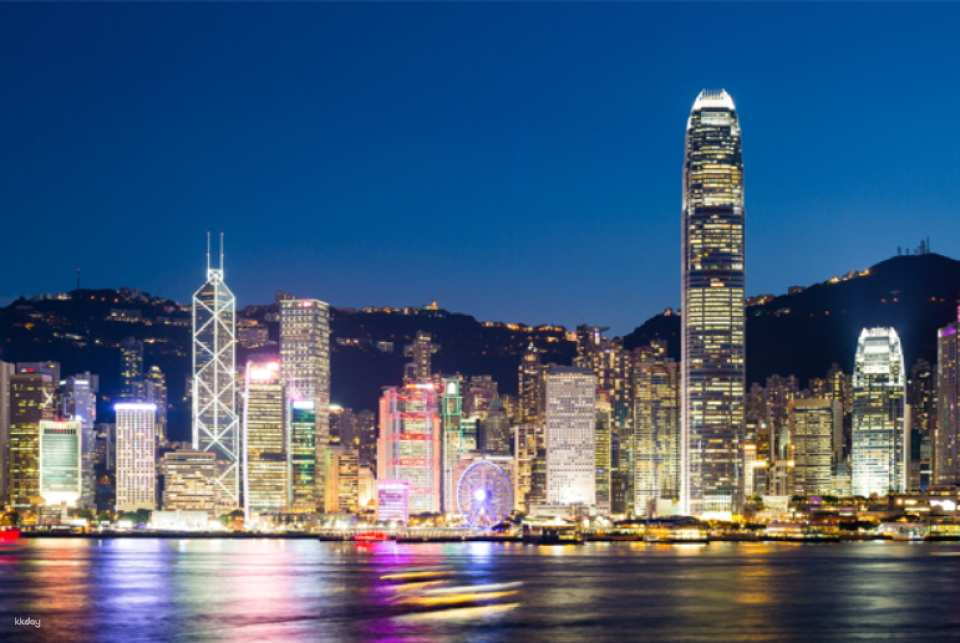 Hong Kong Sunset Harbour Cruise Dim Sum Tasting Night Tour - Photo 1 of 9