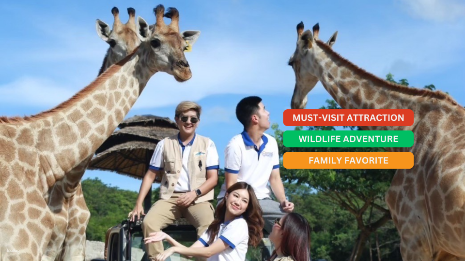 Hua-Hin: Safari & Adventure Park Admission Ticket | Thailand - Photo 1 of 9