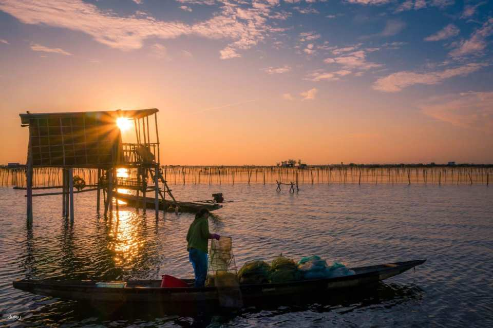 Hue Sunset Tour at Tam Giang Lagoon with Local Fishing Experience | Vietnam - Photo 1 of 10