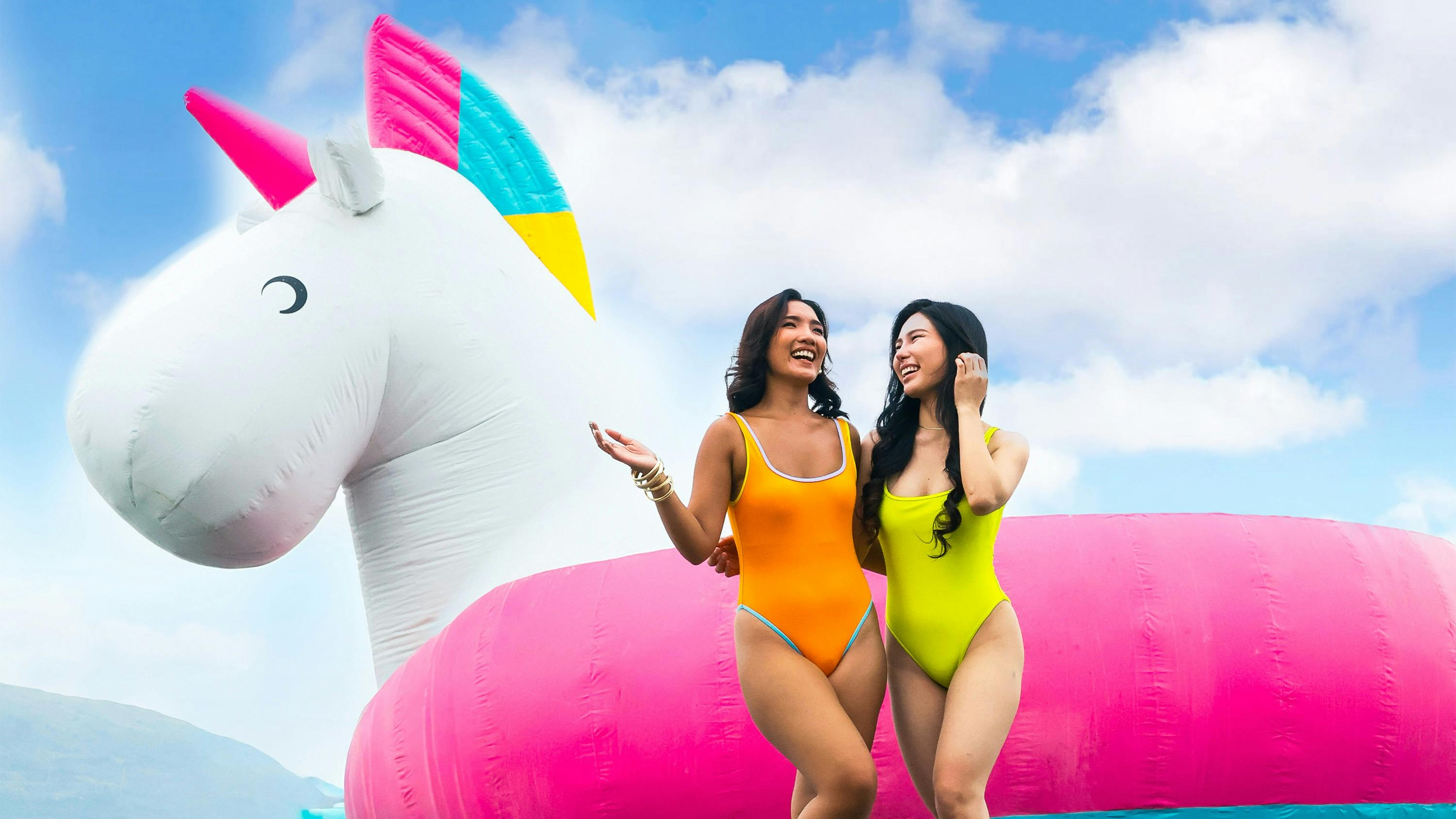 Inflatable Island Beach Club: Soaked All-Day Play Ticket + Beach Club Access - Photo 1 of 15