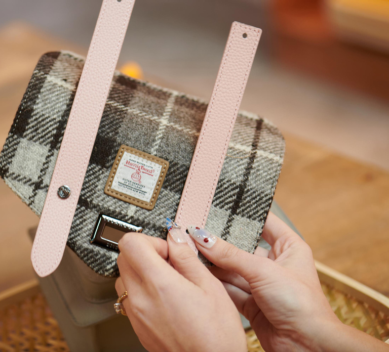 Islander® Harris Tweed® Mini Satchel Canongate Workshop - Photo 1 of 6