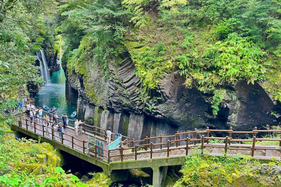 Miyazaki Takachiho Gorge, Mt. Aso & Kusasenri Day Tour | Optional Wagyu Beef Lunch & Rowing Experience | Departs from Fukuoka - Photo 1 of 10