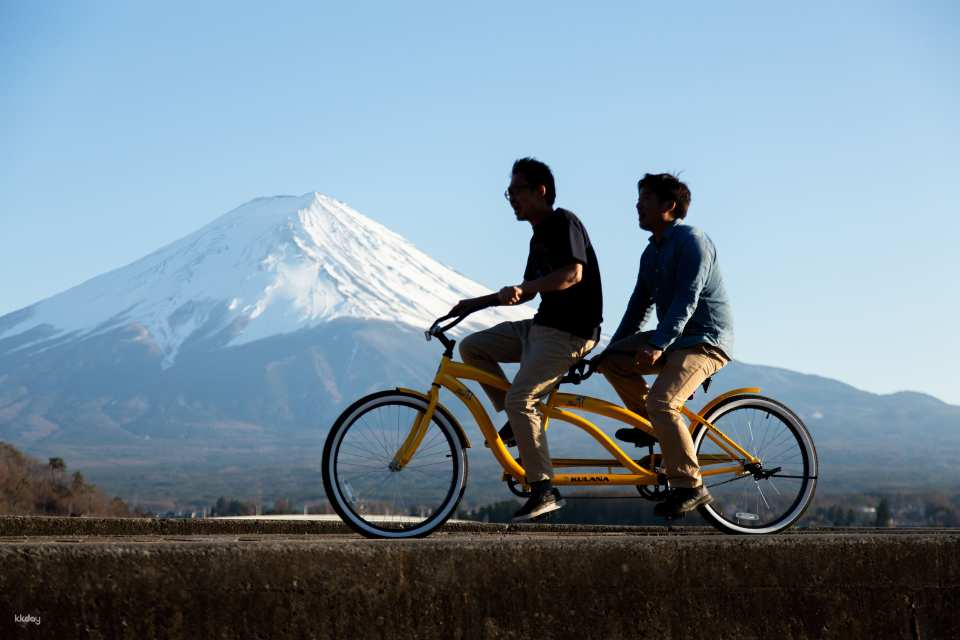 Japan Mt. Fuji, Lake Kawaguchiko Bicycle Rental | Lakeside Scenic Cycling Experience - Photo 1 of 10