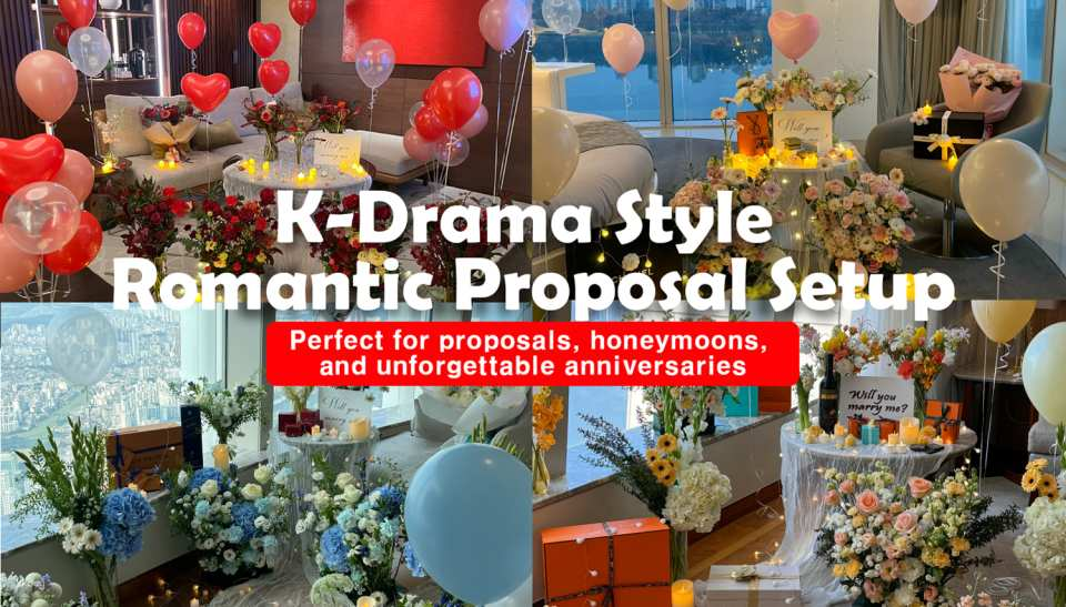 K-Drama Style Romantic Proposal Setup - Photo 1 of 1