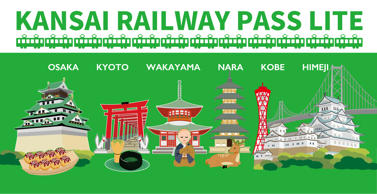 KANSAI RAILWAY PASS LITE (202604) - Photo 1 of 10