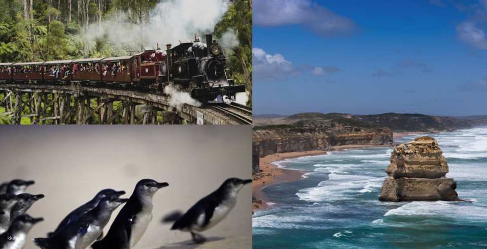 [Korean Guide] Melbourne, Australia Great Ocean Road + Puffing Billy + Phillip Island Day Tour Package (2-day package) - Photo 1 of 10