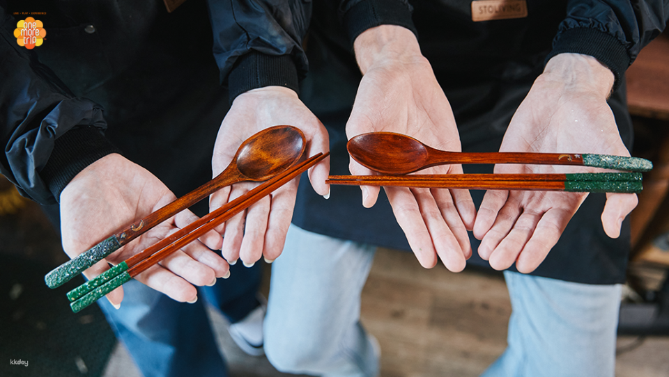 Lacquerware DIY Experience: Create a Traditional Mother-of-Pearl Spoon | Seoul, Korea - Photo 1 of 4
