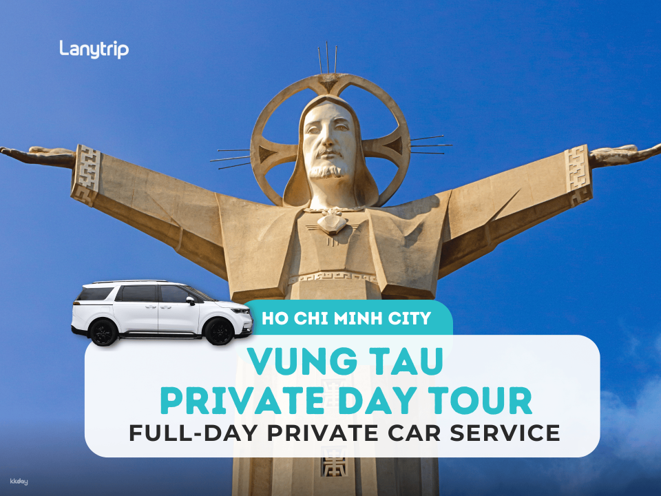 Limited Time Offer【Ho Chi Minh City to Vung Tau Private Day Tour】Jesus Mountain, White Palace, Seafood & Stroll Through Iconic Spots (Private Car|English/Chinese Guide) - Photo 1 of 7