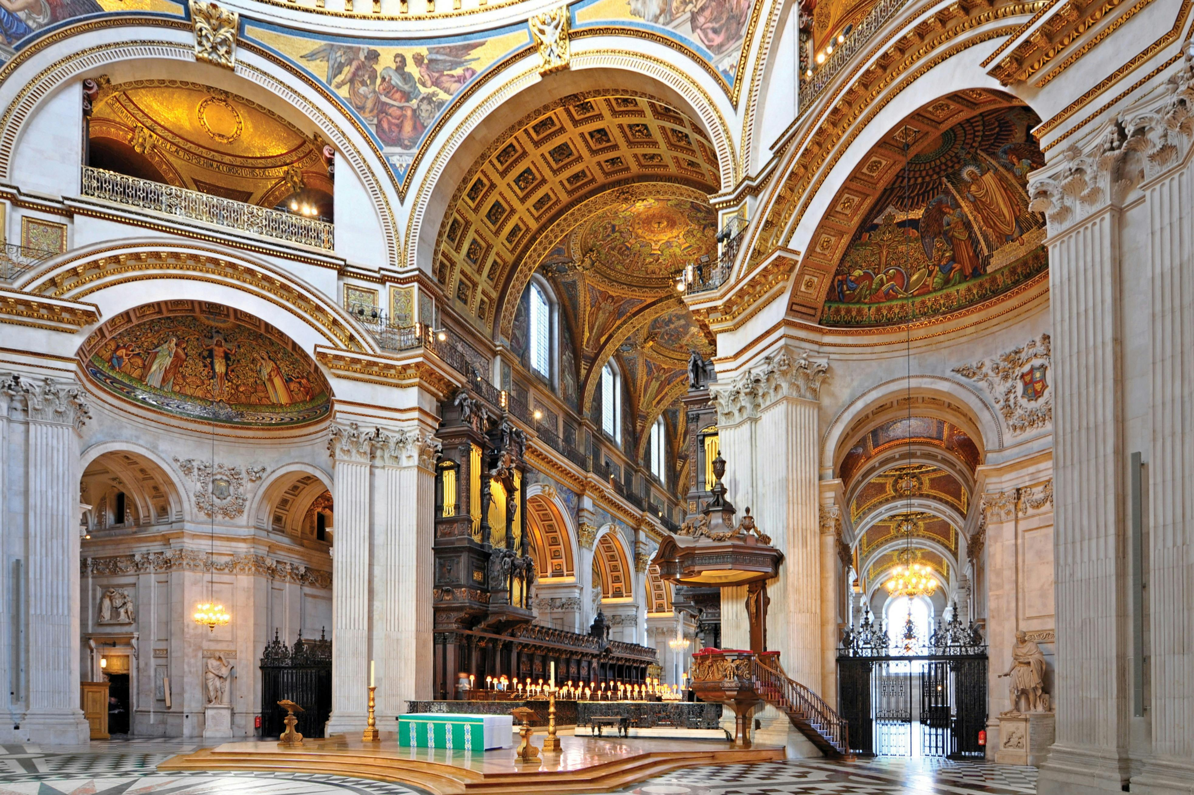 London: St Paul's Cathedral Entry Ticket & Audio Guide + One-Way Uber Boat - Photo 1 of 8