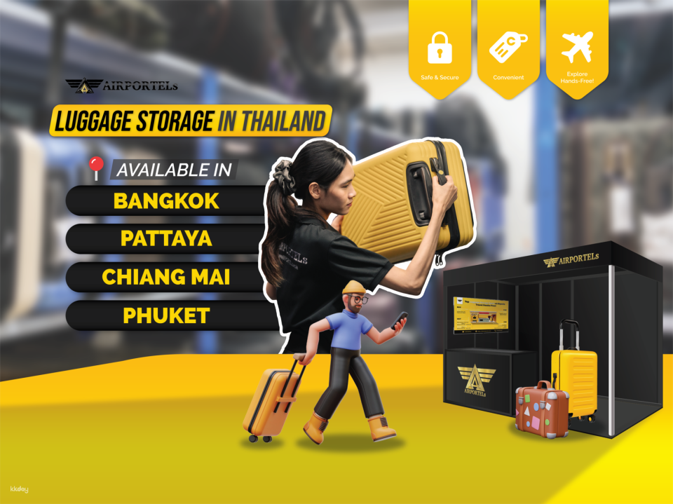Luggage Storage by AIRPORTELs | Thailand - Photo 1 of 6