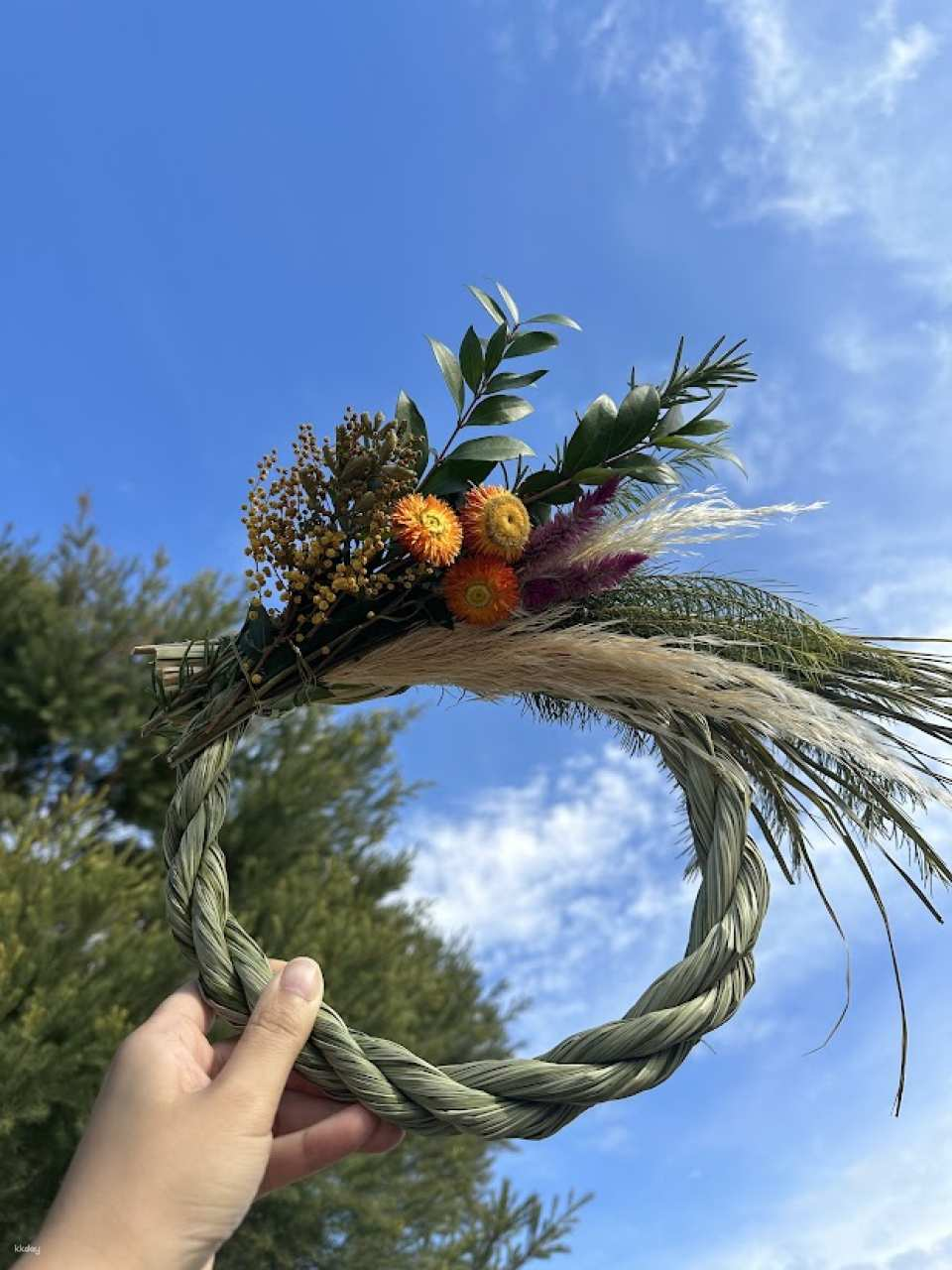 Make Your Own Herbal Shimenawa Workshop at Kumamoto Herb Garden Lemongrass - Photo 1 of 6