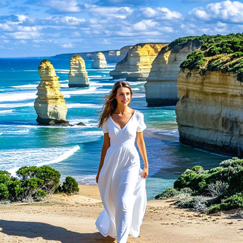 Melbourne to Great Ocean Road Day Tour with Hotel Transfer | Travel in Reverse the Popular Direction | Small Tour with Benz Option - Photo 1 of 7