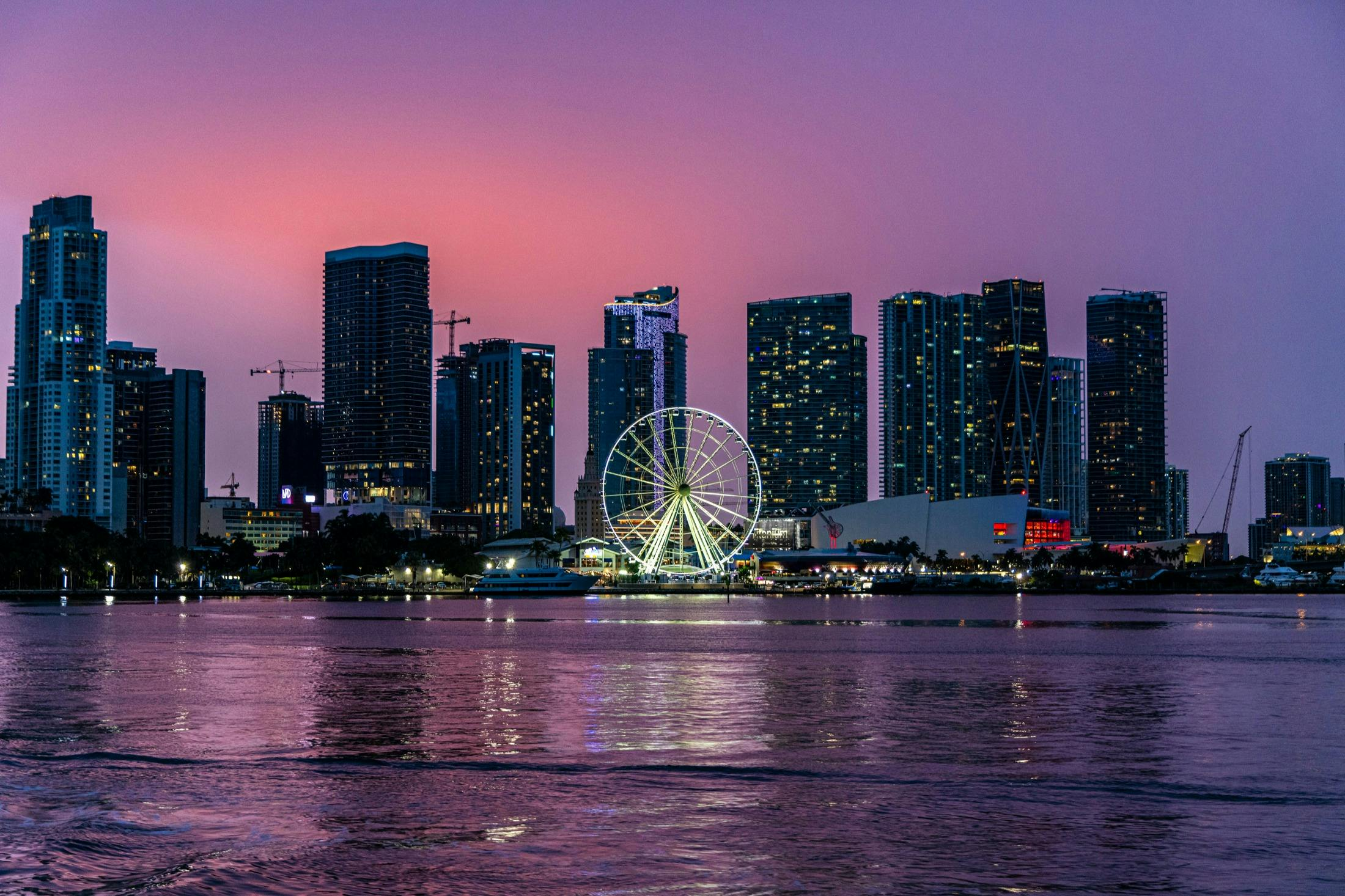 Miami: Guided Sunset Cruise + Drinks - Photo 1 of 8