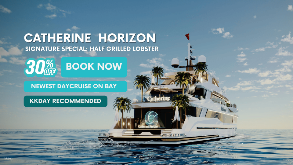 [NEW LAUNCHED] Catherine Horizon Day Cruise | Explore Ha Long Bay with Sung Sot Cave, Titop Island & Trinh Nu Cave | Optional Hanoi Transfer - Photo 1 of 9