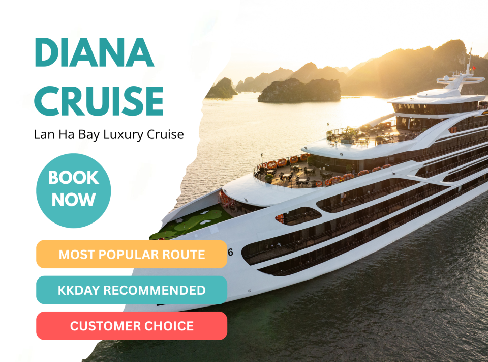 [NEW LAUNCHED] Diana Luxury Cruise | 2D1N & 3D2N | Discover Ha Long Bay & Lan Ha Bay with Kayaking & Dong Ho Folk Painting Workshop | Vietnam - Photo 1 of 10