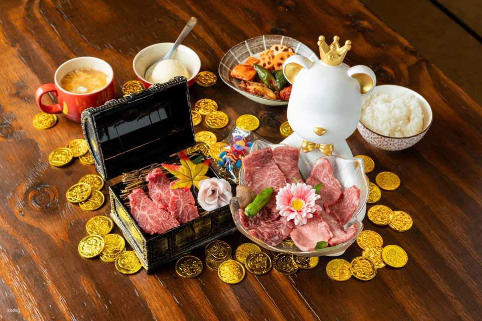 Osaka, Japan | Yakiniku Kaede | A5 Yamagata Wagyu Beef BBQ Feast | Set menus or all-you-can-eat (both include unlimited drinks) - Photo 1 of 10