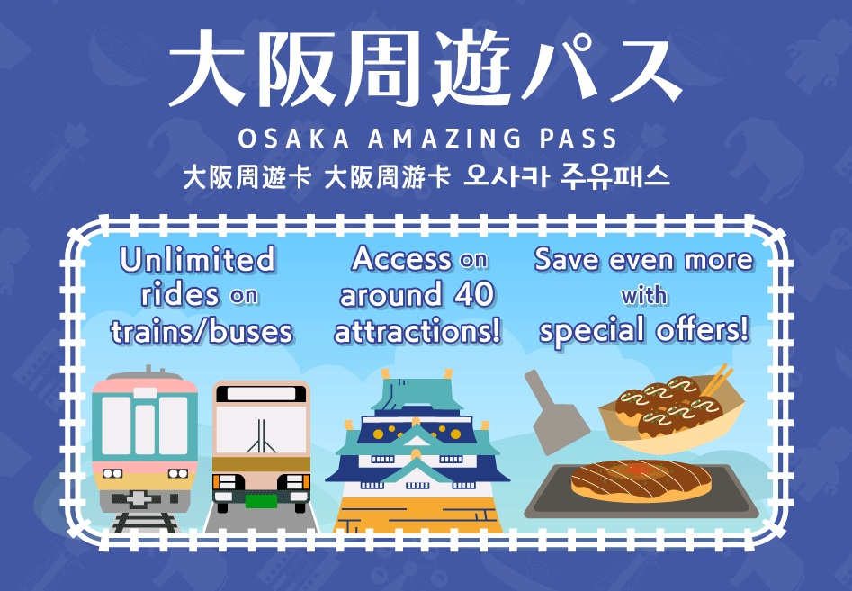 OSAKA AMAZING PASS (2026) - Photo 1 of 7