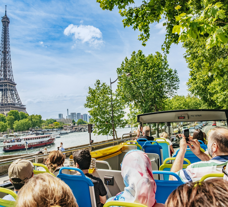 Paris: Tootbus Hop-on Hop-off Tour with Optional Cruise - Photo 1 of 10