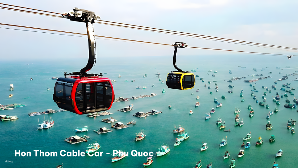 Phu Quoc Private South Island Day Tour | Hon Thom Cable Car, Aquatopia, Sunset Town, Kiss Bridge | Departure from Phu Quoc | alona03 - Photo 1 of 10
