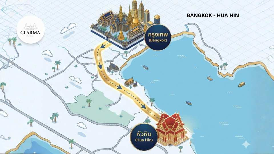 Private Charter: Bangkok to Hua Hin (One-Way or Round Trip) | Thailand - Photo 1 of 1