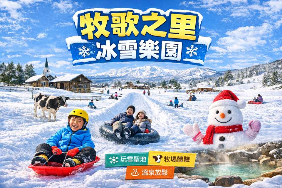 Private charter car Tour: A Day Trip to the Land of Idyllic Scenery - Snow Park | Ranch | Hot Spring Hotel Pickup and Drop-off, Departure from Nagoya - Photo 1 of 10