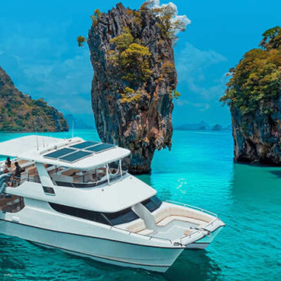 [푸켓/일일투어] 플래시 no.7 팡아만 럭셔리 요트 투어 - 제임스본드+홍섬+나카섬 - Photo 1 of 9