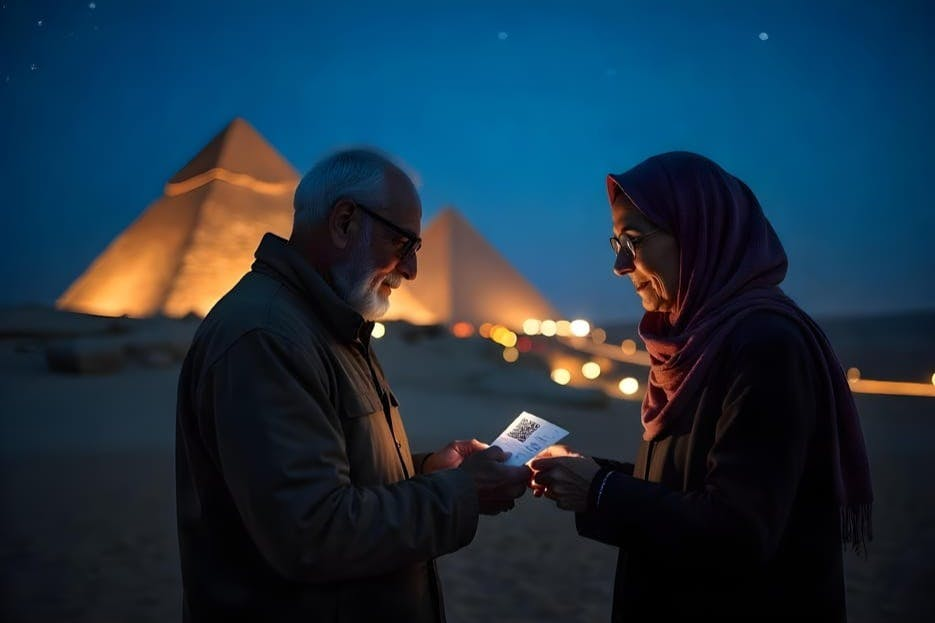 Pyramids of Giza Plateau: Skip the Line Ticket - Photo 1 of 5