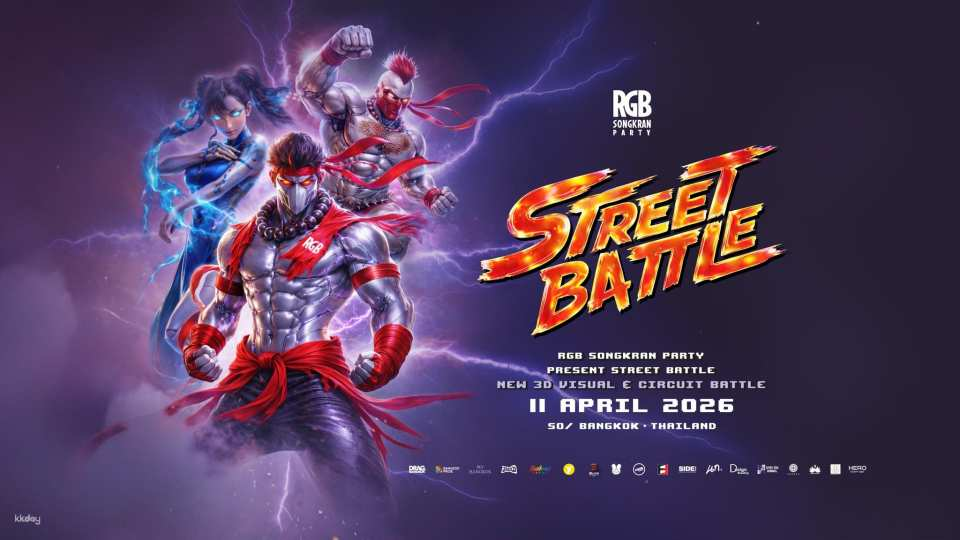 RGB Songkran Party 2026 "Street battle" Admission Ticket | Bangkok - Photo 1 of 10
