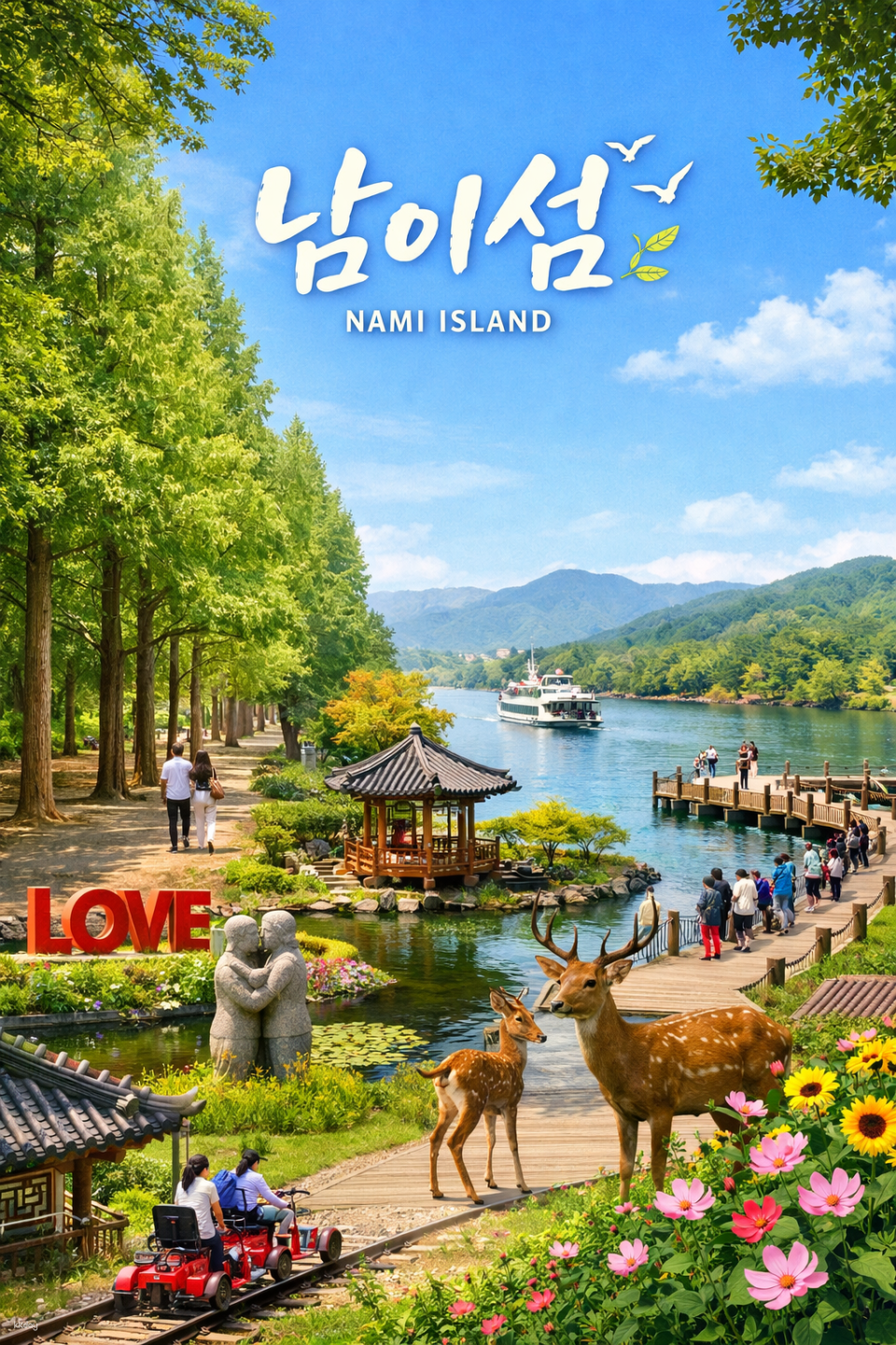 Seoul - Nami Island round-trip shuttle bus - Photo 1 of 2