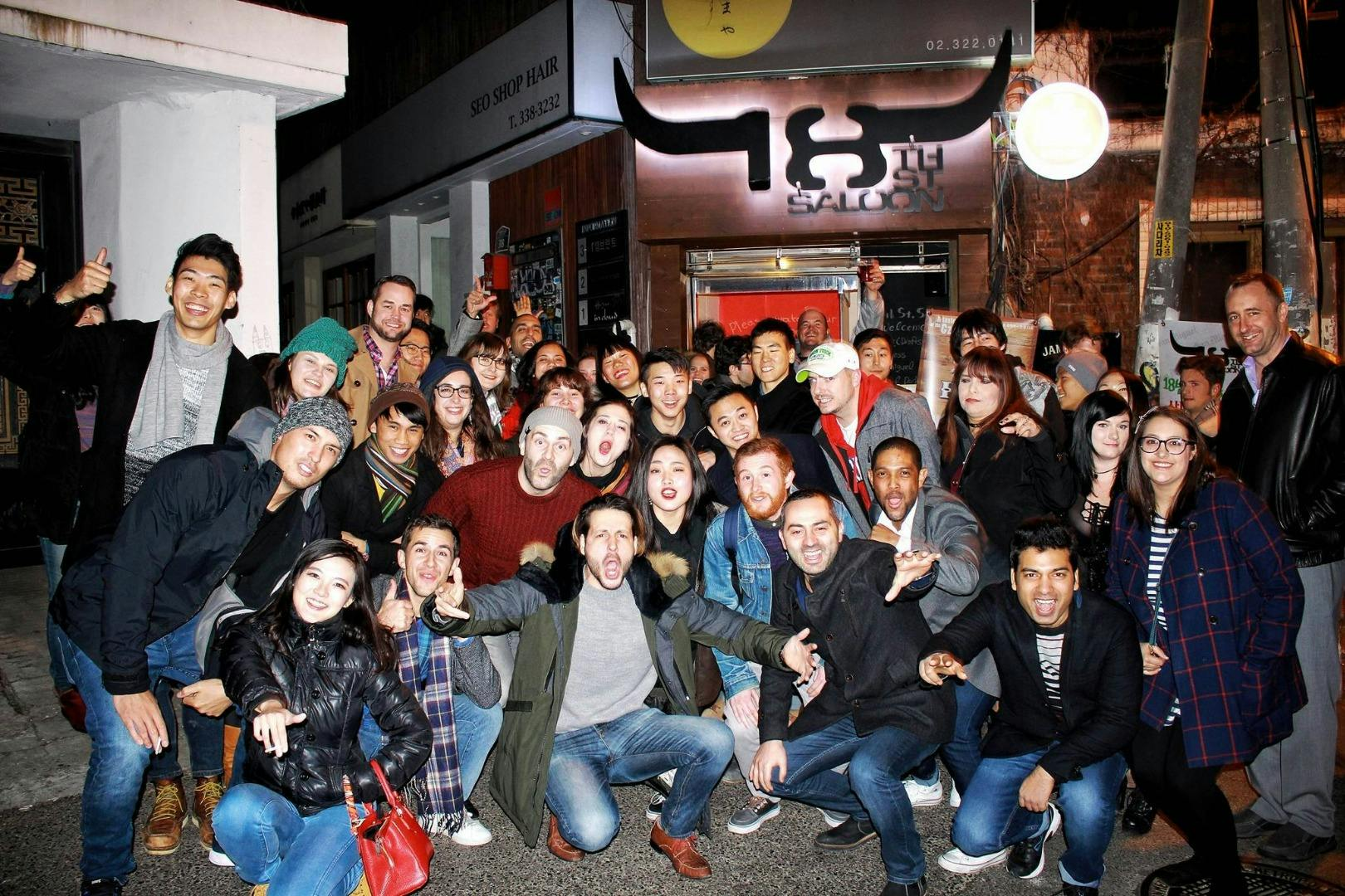 Seoul: Pub Crawl Experience in Hongdae & Itaewon - Photo 1 of 3