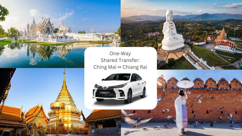 Shared Minivan/Sedan & Bus One-Way Transfer: Chiang Mai to Chiang Rai & Chiang Rai to Chiang Mai | Thailand - Photo 1 of 10