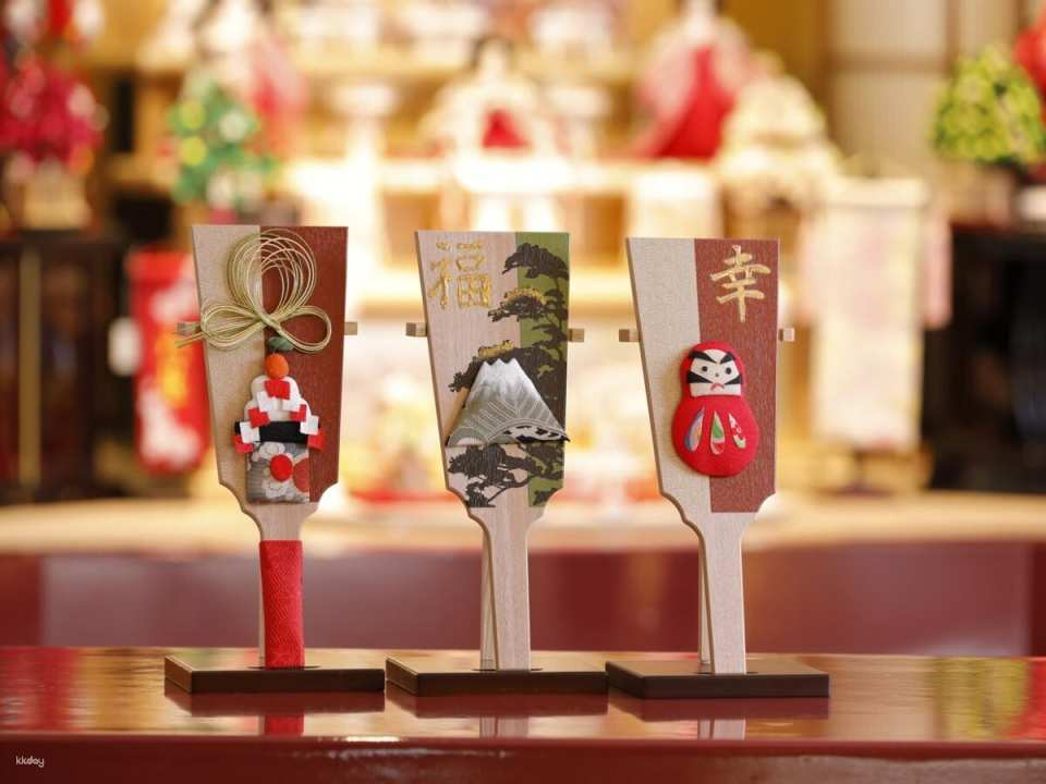 [Shizuoka | Ningyo no Miyahide Shizuoka Store] Hagoita amulet crafting experience program (choose one of three) - Photo 1 of 9