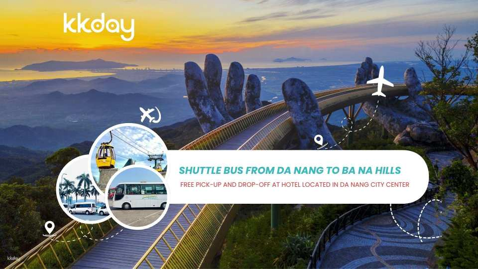 Shuttle Bus from Da Nang to Ba Na Hills (Free Pick-up and Drop-off at Hotel located in Da Nang City Center) - Photo 1 of 5