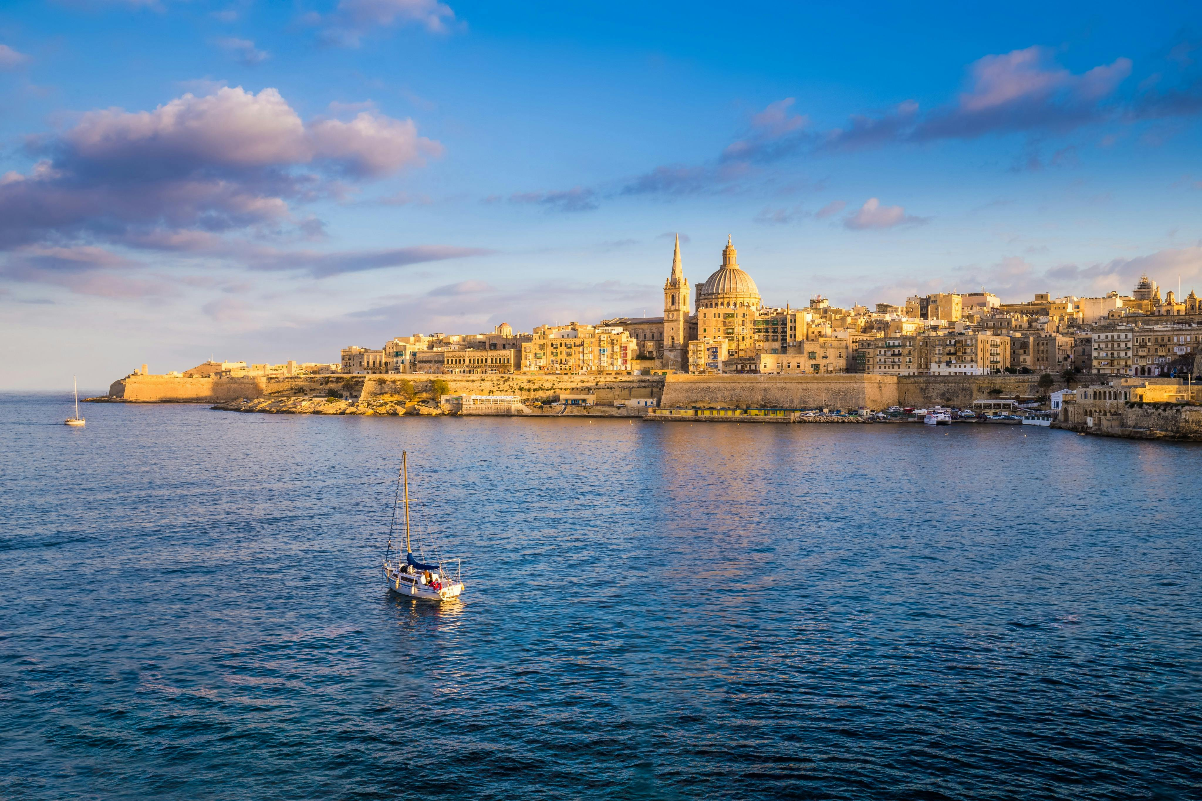 Sliema: 1-Day Hop-on Hop-off Bus Tour + Harbor Cruise Pass - Photo 1 of 5